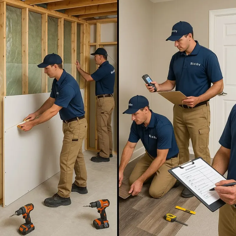 Repairs and Reconstruction process in Bell County, KY
